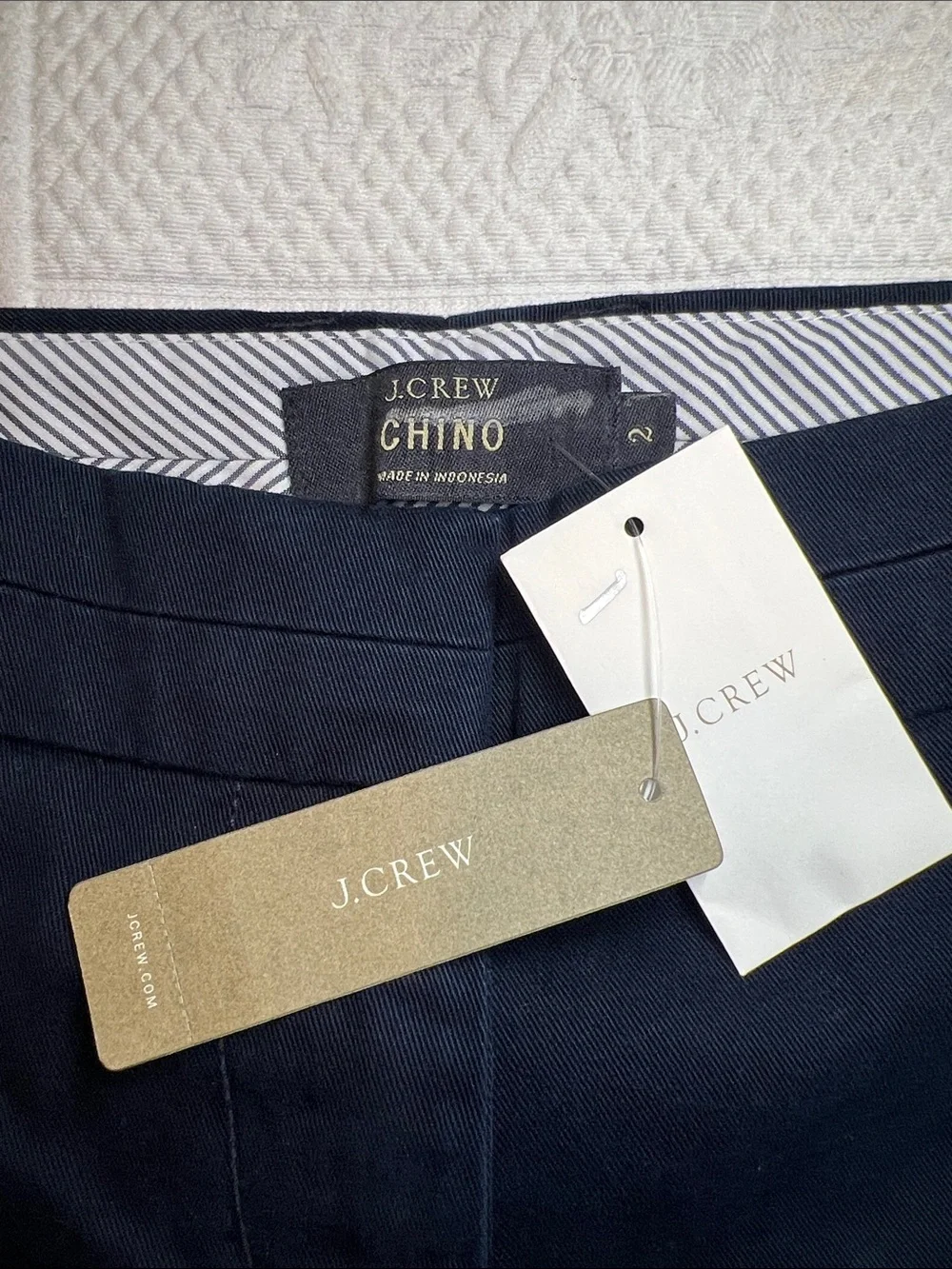 J. Crew Navy Chino Shorts